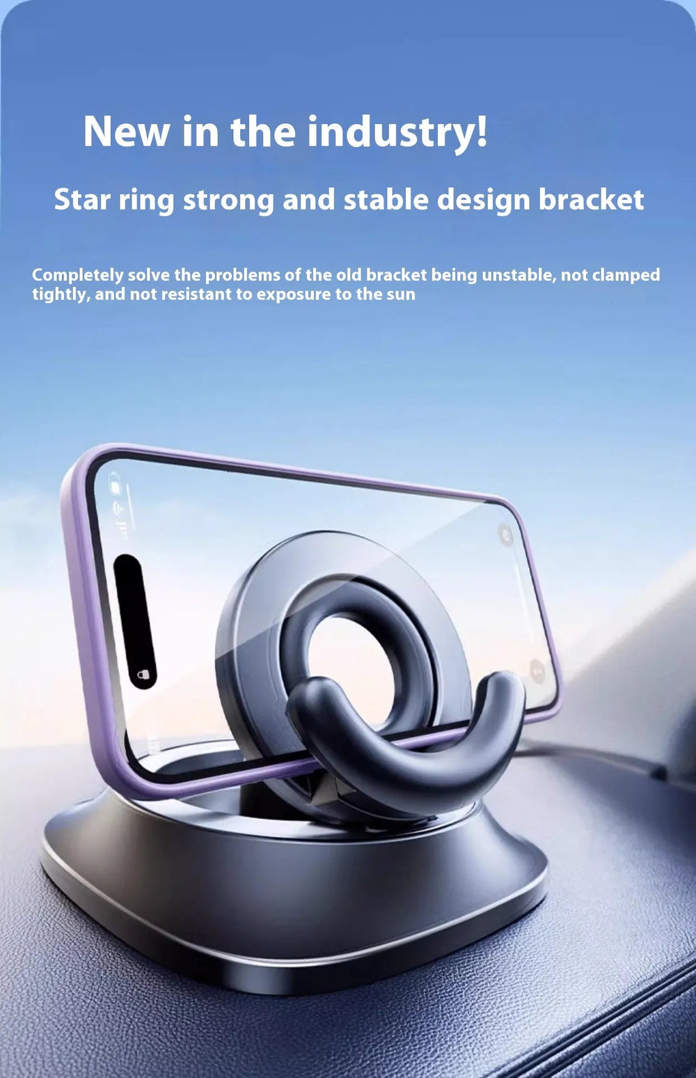 Adjustable Car Mount Magnetic Phone Holder - ShopLaredo