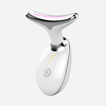 Beauty Facial Massager, 7 Color Wavy Acne Beauty Microcurrent Facial Device Skin Firming for Face Neck Beauty Device, - ShopLaredo