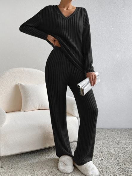 Casual 2 - Piece Loungewear Set - ShopLaredo