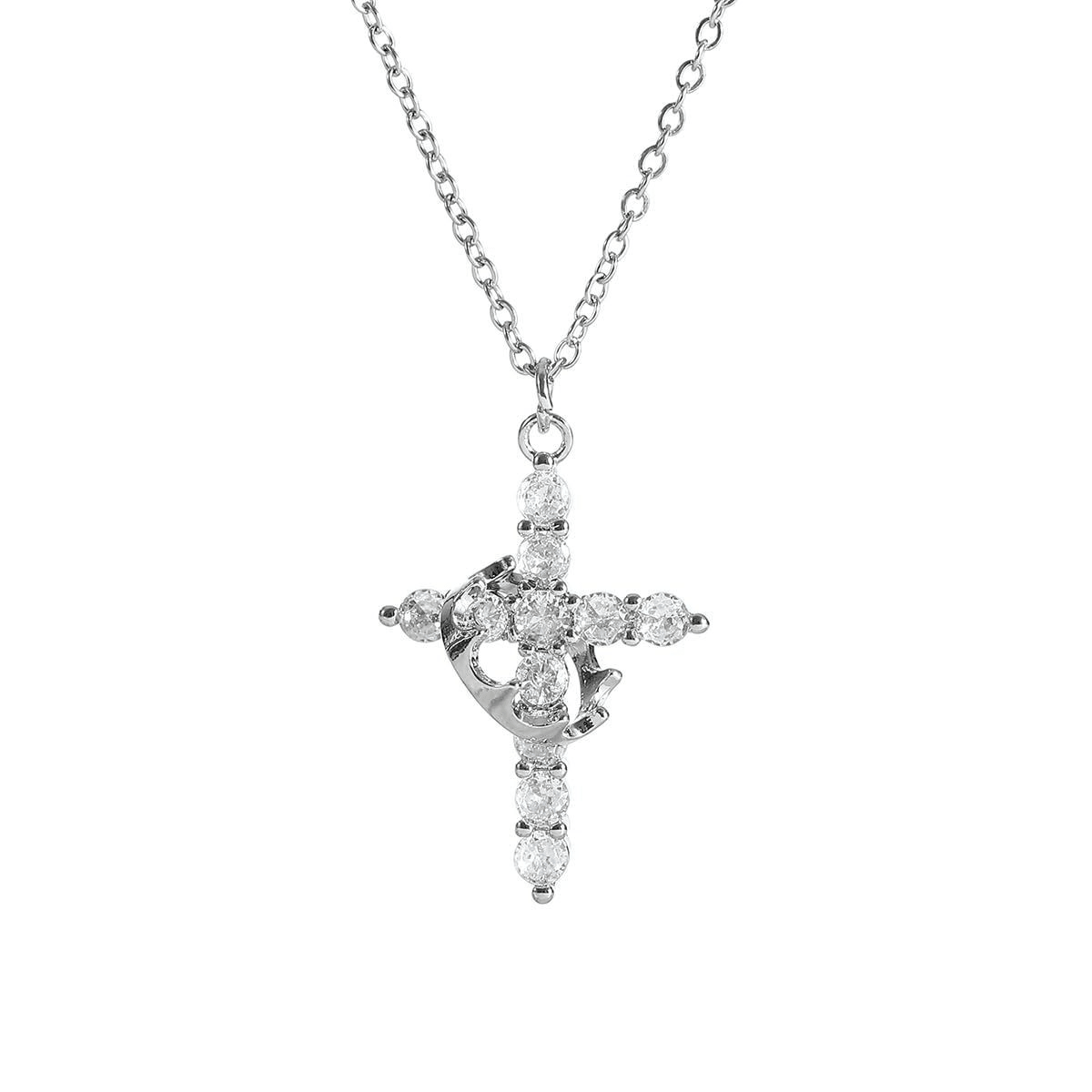 Crown Cross Necklace - ShopLaredo