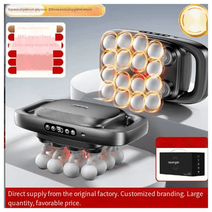 Deep Tissue Muscle Massage Gun, 8/16 Heads - ShopLaredo