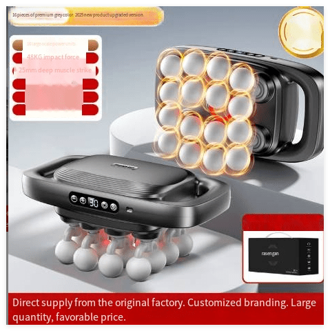 Deep Tissue Muscle Massage Gun, 8/16 Heads - ShopLaredo