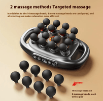 Deep Tissue Muscle Massage Gun, 8/16 Heads - ShopLaredo