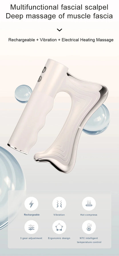 Electric Deep Tissue Massage Blade – Heated Fascia Relaxation Tool - ShopLaredo