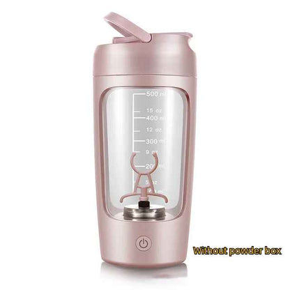 Electric Portable Whey Protein Shaker Bottle - Ultimate Electric Protein Shaker Bottle for Smooth Blends - ShopLaredo
