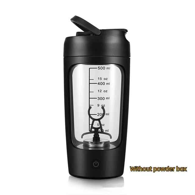 Electric Portable Whey Protein Shaker Bottle - Ultimate Electric Protein Shaker Bottle for Smooth Blends - ShopLaredo
