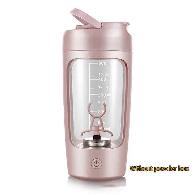 Electric Portable Whey Protein Shaker Bottle - Ultimate Electric Protein Shaker Bottle for Smooth Blends - ShopLaredo