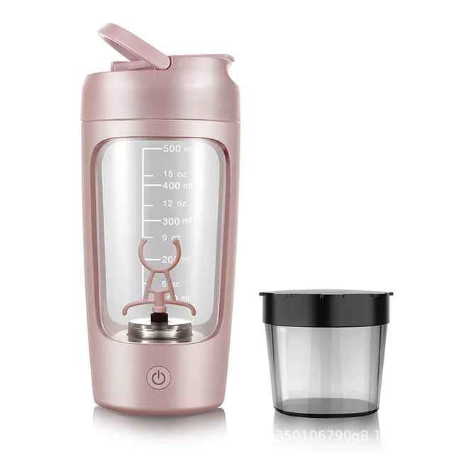 Electric Portable Whey Protein Shaker Bottle - Ultimate Electric Protein Shaker Bottle for Smooth Blends - ShopLaredo