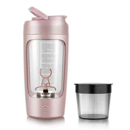 Electric Portable Whey Protein Shaker Bottle - Ultimate Electric Protein Shaker Bottle for Smooth Blends - ShopLaredo