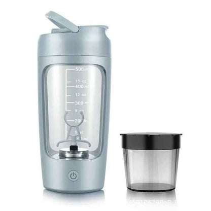 Electric Portable Whey Protein Shaker Bottle - Ultimate Electric Protein Shaker Bottle for Smooth Blends - ShopLaredo