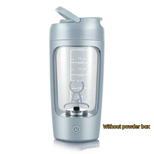 Electric Portable Whey Protein Shaker Bottle - Ultimate Electric Protein Shaker Bottle for Smooth Blends - ShopLaredo