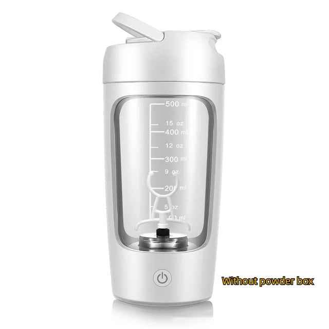 Electric Portable Whey Protein Shaker Bottle - Ultimate Electric Protein Shaker Bottle for Smooth Blends - ShopLaredo