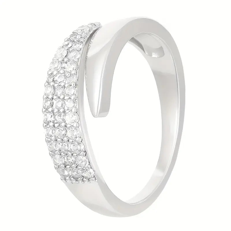 Elegant Adjustable Sparkle Ring - ShopLaredo