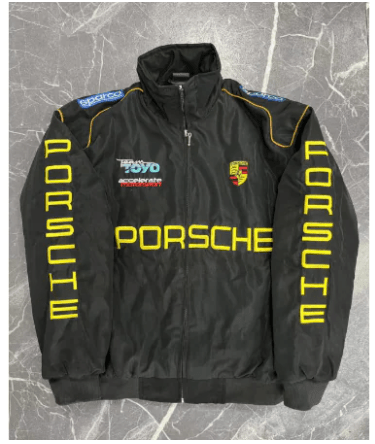 F1 Racing Jacket - Vintage Style Embroidered Outerwear - ShopLaredo