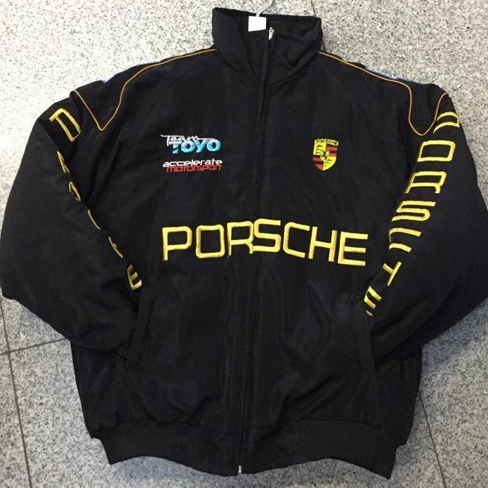 F1 Racing Jacket - Vintage Style Embroidered Outerwear - ShopLaredo