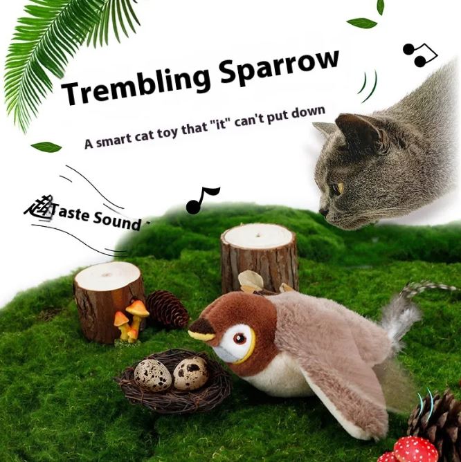 Flapping Bird Cat Toy - ShopLaredo