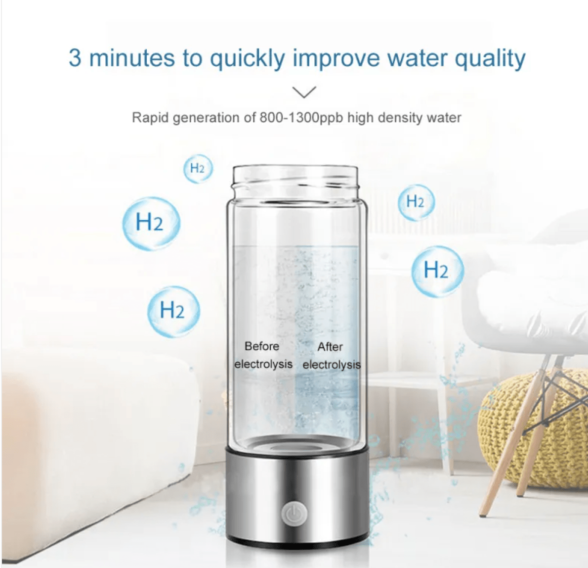 Hydrogen Water Cup - ShopLaredo