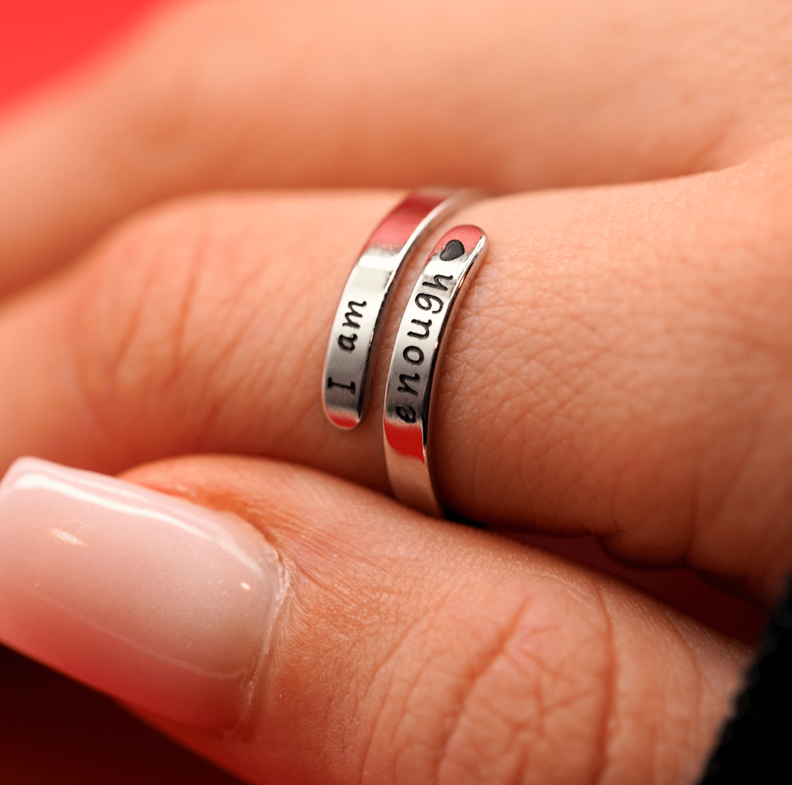 I Am Enough Ring - ShopLaredo
