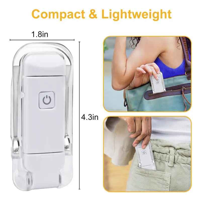 LED USB Rechargeable Book Light Reading Light Eye Protection - ShopLaredo