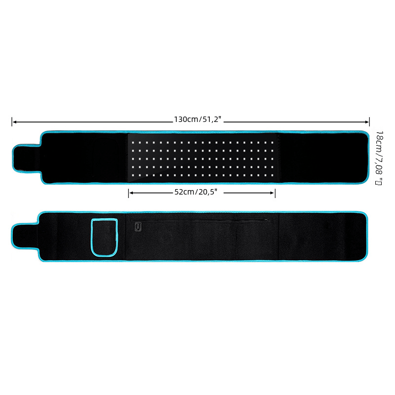 Long Wave Red Light Therapy Heating Waist Belt - ShopLaredo