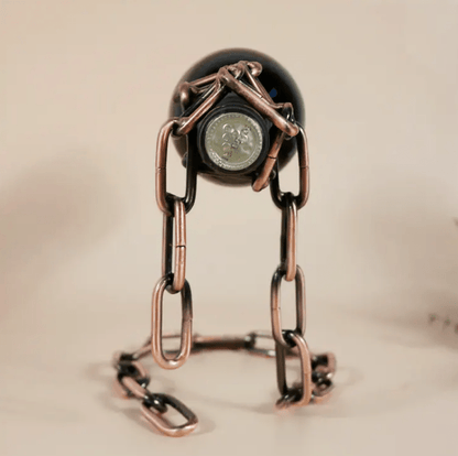 Magic Iron Chain Wine Bottle Holder - ShopLaredo