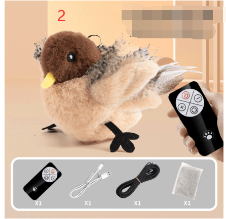 Plush Bird Pet Toy - ShopLaredo