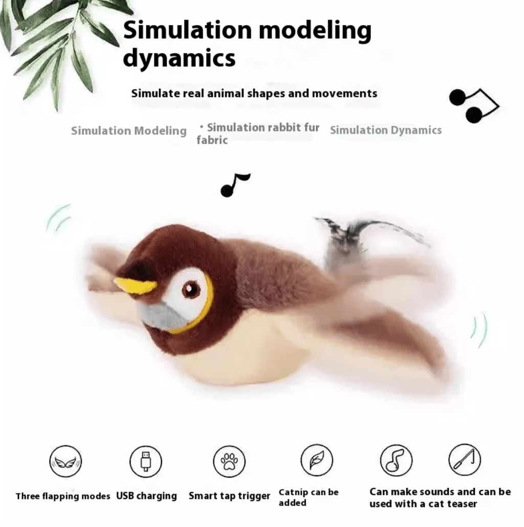 Plush Bird Pet Toy - ShopLaredo