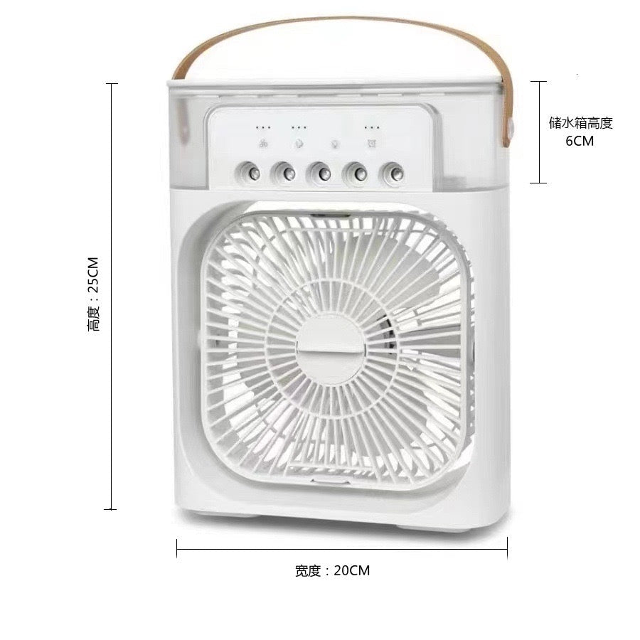 Portable 3 - in - 1 Air Cooler Fan – Mini AC for Room, Office & Car | Fast Cooling + Humidifier | Ships from USA 🇺🇸 | TikTok & Amazon Hot Seller! - ShopLaredo
