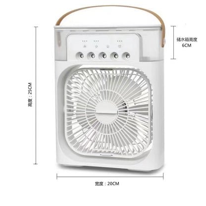 Portable 3 - in - 1 Air Cooler Fan – Mini AC for Room, Office & Car | Fast Cooling + Humidifier | Ships from USA 🇺🇸 | TikTok & Amazon Hot Seller! - ShopLaredo