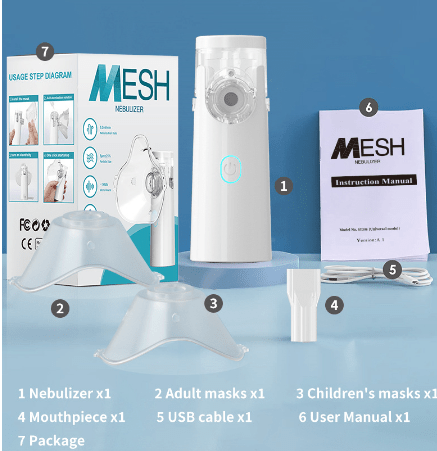 Portable Nebulizer Handheld Asthma Inhaler Device - ShopLaredo