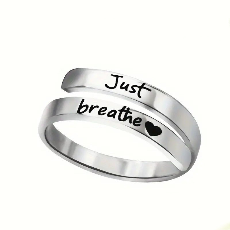 Silver Spiral Heart Ring - ShopLaredo