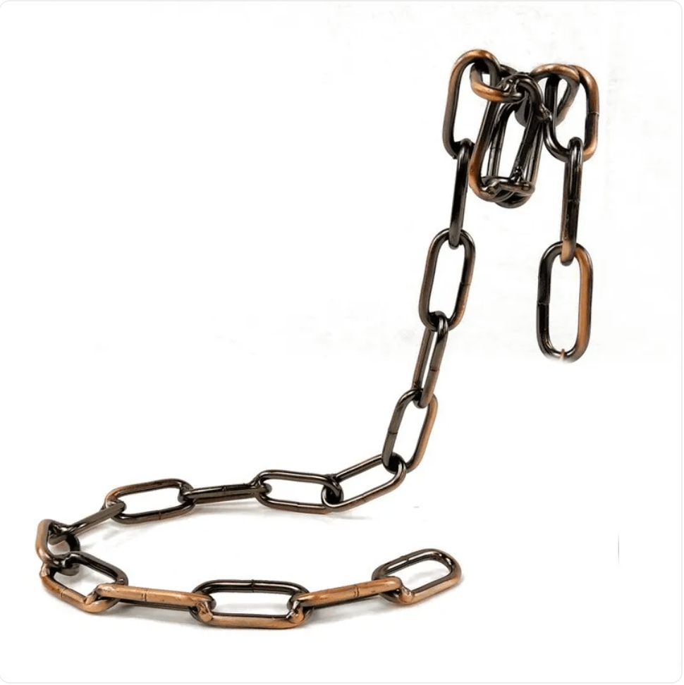 Suspension Chain Wine Rack Metal Holder - ShopLaredo