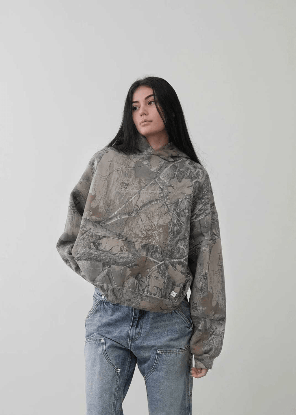 Urban Camo Retro Hoodie - ShopLaredo