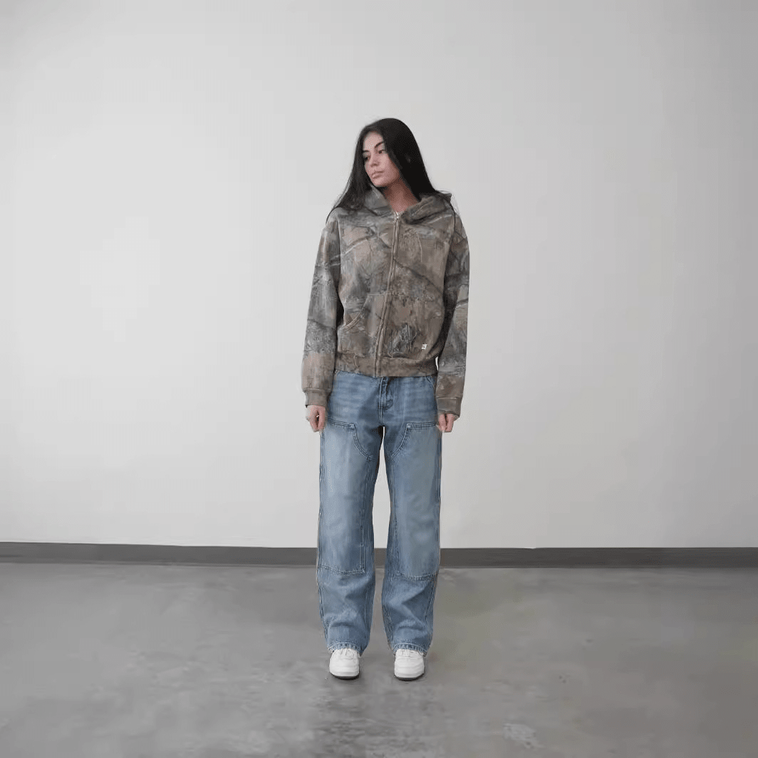 Urban Camo Retro Hoodie - ShopLaredo