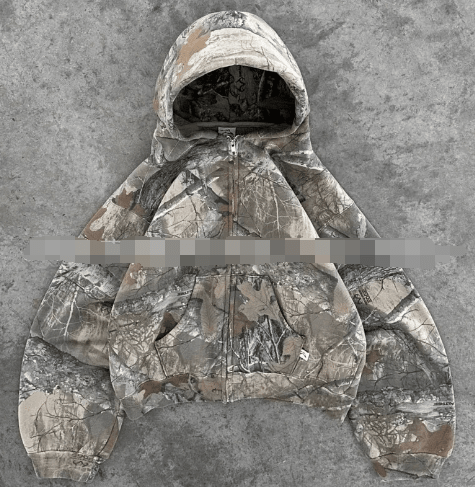 Urban Camo Retro Hoodie - ShopLaredo