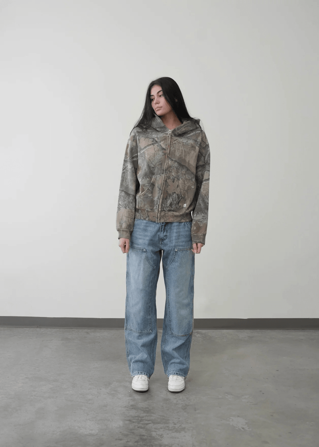 Urban Camo Retro Hoodie - ShopLaredo