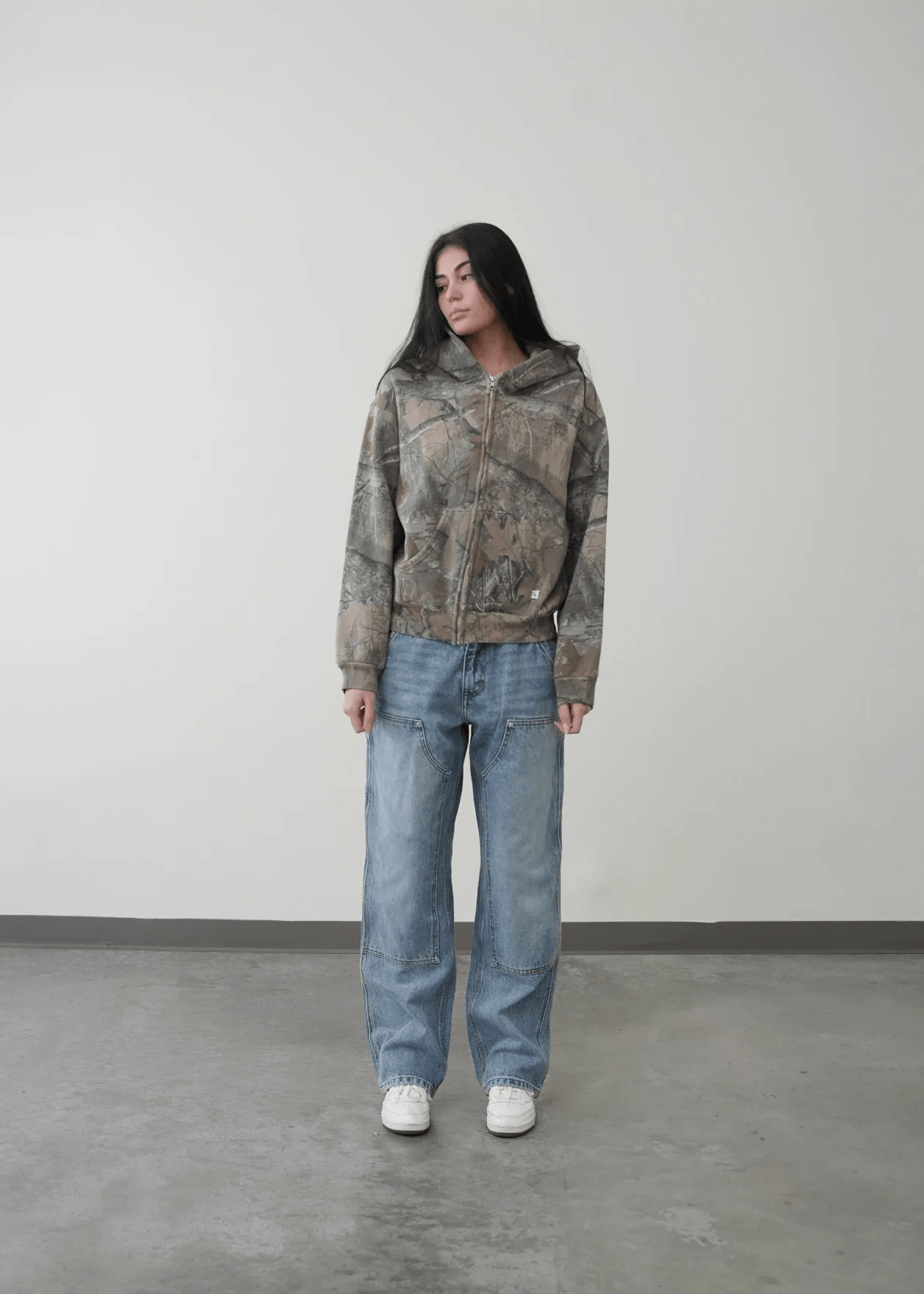 Urban Camo Retro Hoodie - ShopLaredo